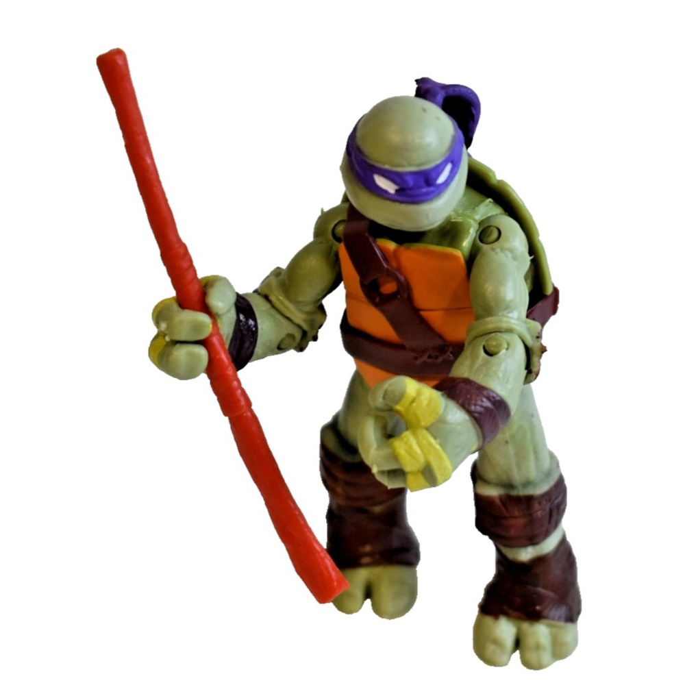 Teenage Mutant Ninja Turtles 4.5" Donatello Action Figure Viacom 2012 READ
